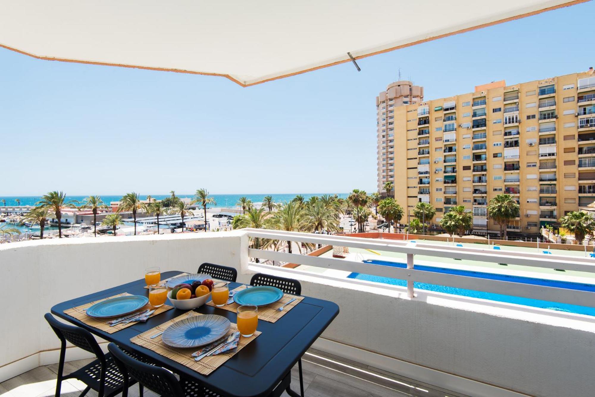 Palm True Towers 1, Marina Beach Apartment Фуенхірола Екстер'єр фото